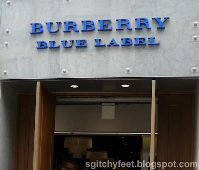 what does blue label burberry mean|burberry blue label tokyo.